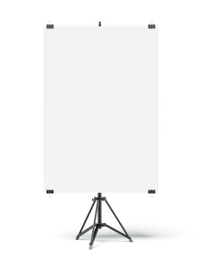 Boş levha ile tripod