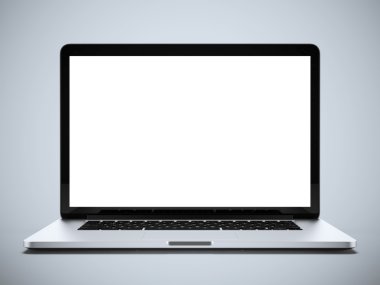 Modern parlak laptop
