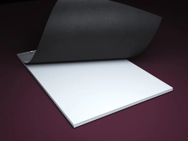 Blank notepad — Stock Photo, Image