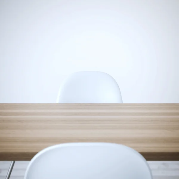 Interior with empty table. 3d rendering — Stock Photo, Image