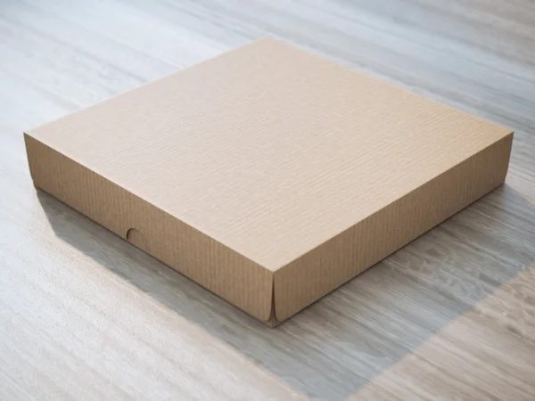 Closed cardboard box — Stock Photo, Image