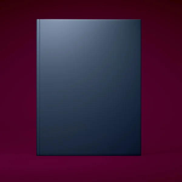 Blank blue book — Stock Photo, Image