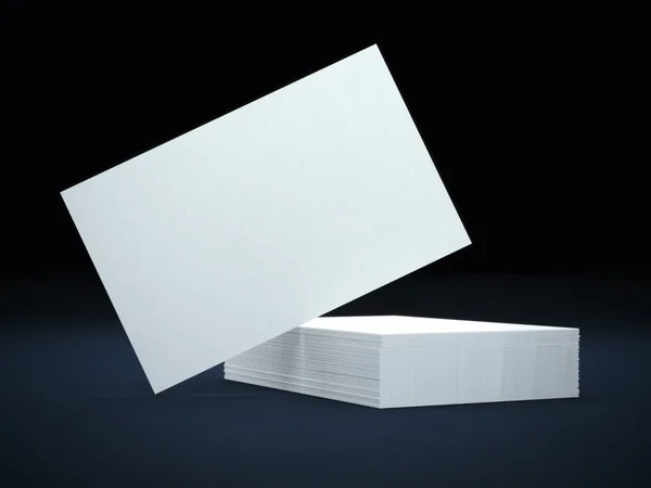 Blank business cards — Stock Photo, Image