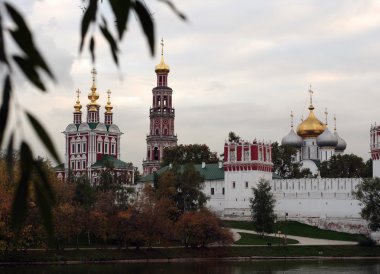 Novodevichy manastır bir görünüme
