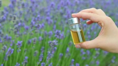 Lavanta yağı güzel bir şişede