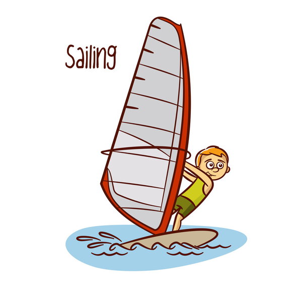 Summer Olympic Games. Sport. Sailing