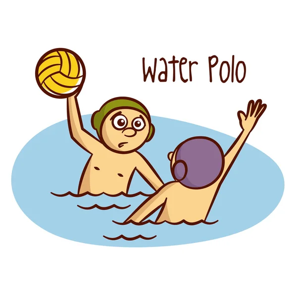 Water polo cartoon Vector Art Stock Images | Depositphotos
