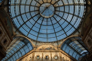 Glass dome in Italy.