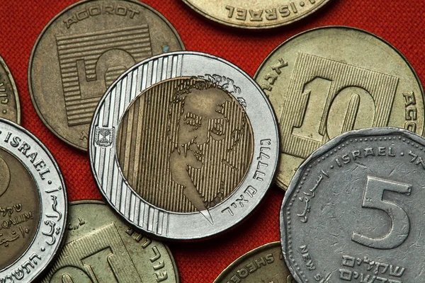 イスラエル共和国の別のコイン — ストック写真