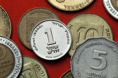 İsrail sikkelerinde kırmızı tablo