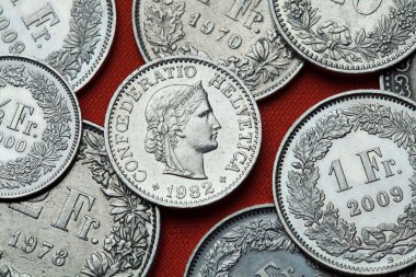 İsviçre sikkeleri. Libertas kafa 