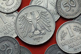 verschiedene Münzen aus Deutschland
