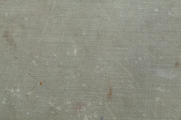 Textuur van de vuil grijs canvas — Stockfoto