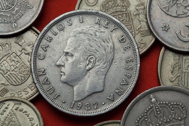 İspanya sikkeleri. Kral Juan Carlos