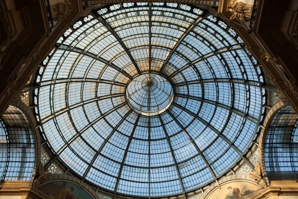 意大利米兰的Galleria Vittorio Emanuele II. — 图库照片