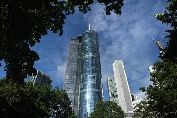 Main Tower in the Bankenviertel — Stock Photo, Image