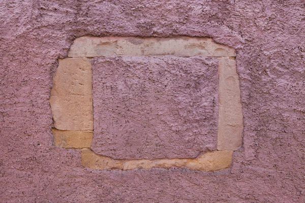 Beschilderd stucwerk muur — Stockfoto