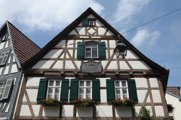 Traditional half-timbered house — Stock Photo, Image