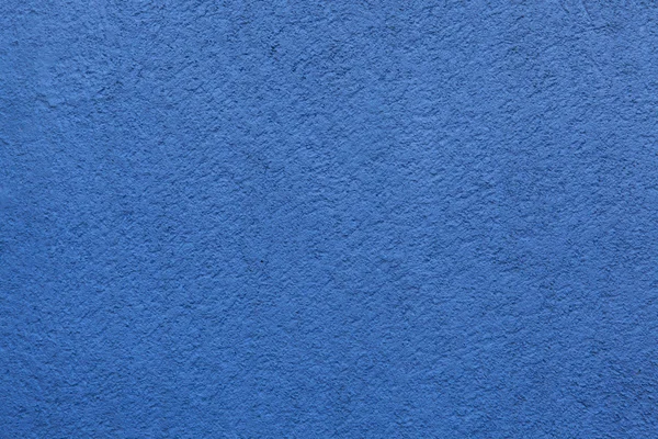 Parede de estuque pintada de azul — Fotografia de Stock