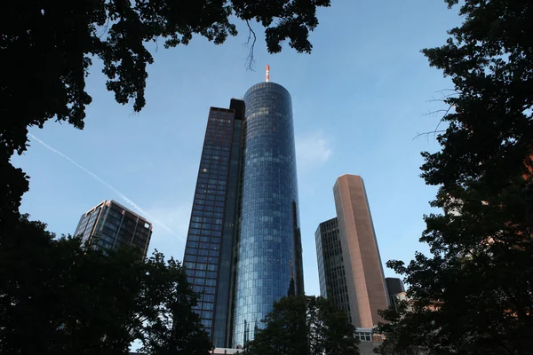 Main Tower in the Bankenviertel — Stock Photo, Image