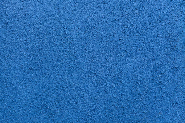 Pared de estuco pintada azul — Foto de Stock