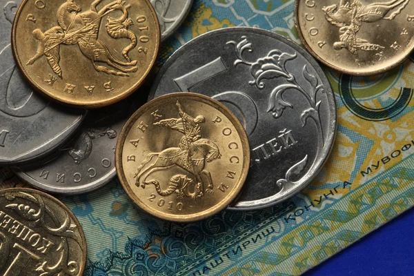 Coins of Russia — Stock Photo, Image