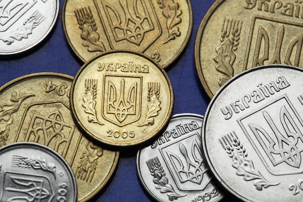 硬币的乌克兰 — 图库照片