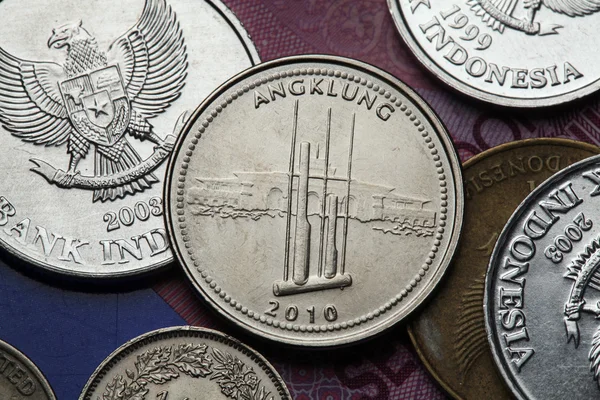 Coins of Indonesia — Stock Photo, Image