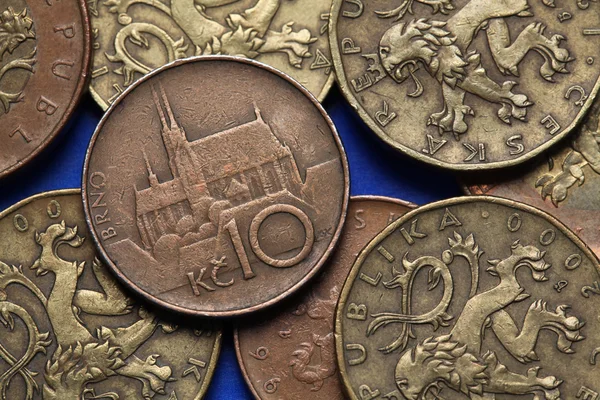 Monedas de la República Checa —  Fotos de Stock