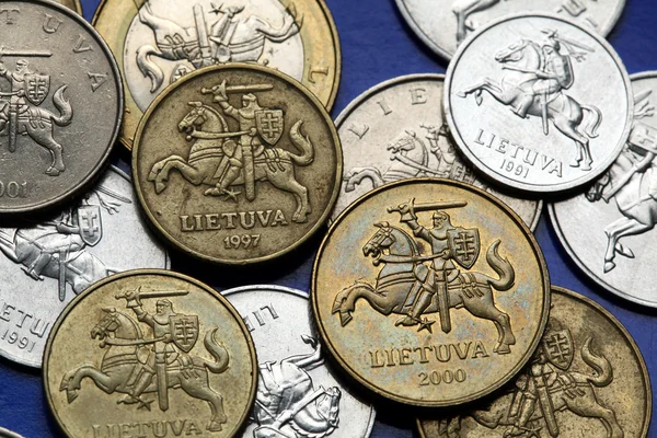 立陶宛的硬币 — 图库照片
