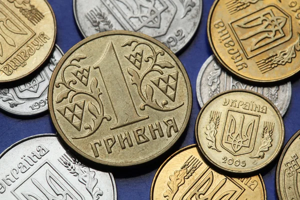 硬币的乌克兰 — 图库照片