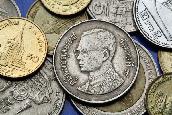 Coins of Thailand — Stock Photo, Image