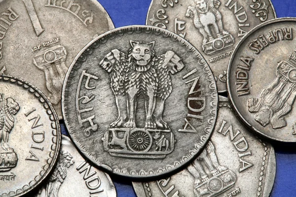 Coins of India — Stock Photo, Image