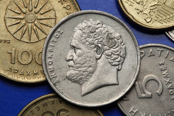 Monedas de Grecia — Foto de Stock