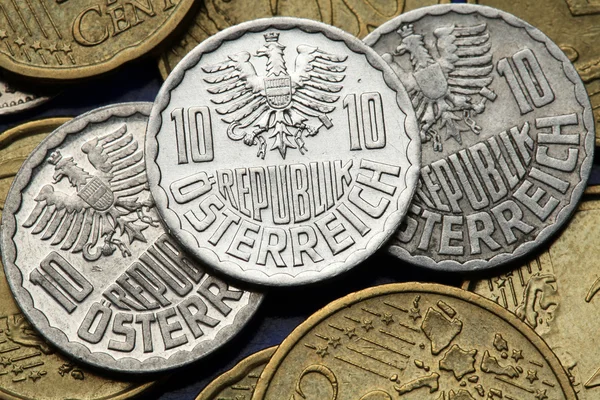 Monedas de Austria —  Fotos de Stock