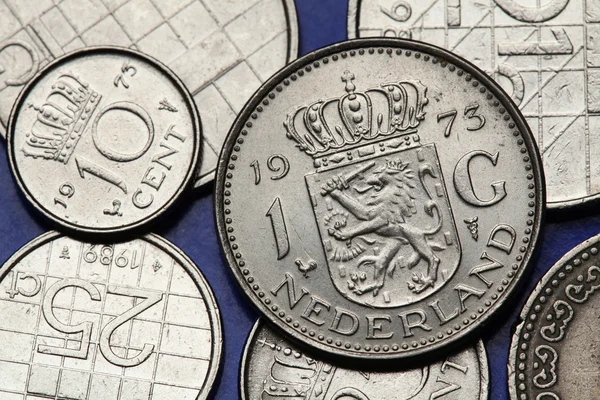 Coins of the Netherlands — Stock Photo, Image