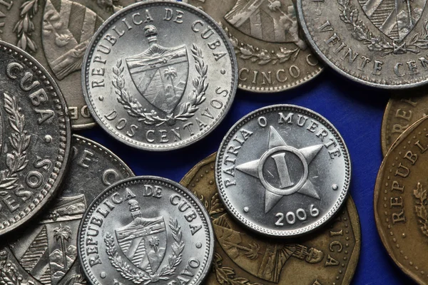 Монети Куби — стокове фото