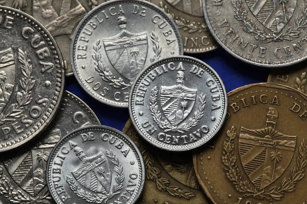 Coins of Cuba — Stock Photo, Image