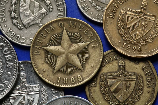 Coins of Cuba — Stock Photo, Image