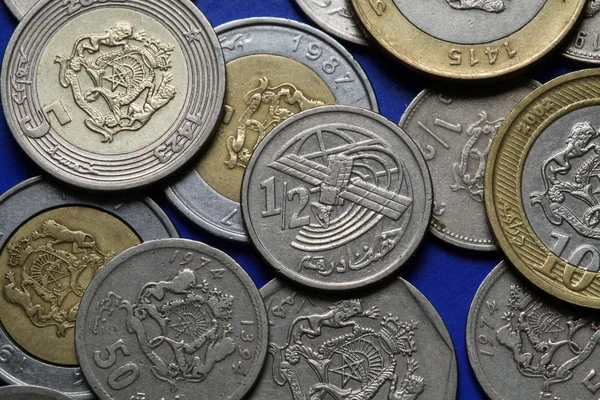 Monete del Marocco — Foto Stock