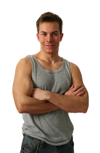 Young Muscular Man — Stock Photo, Image