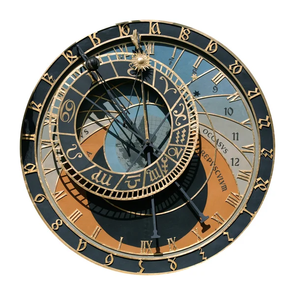 Prager astronomische Uhr — Stockfoto