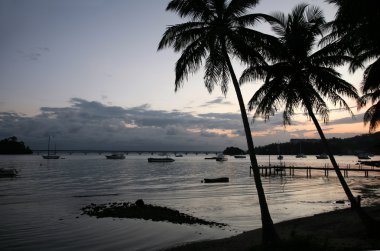 Karayip günbatımı