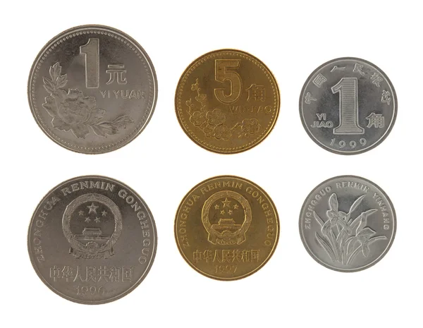 Kinesiska mynt — Stockfoto