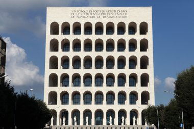 Eur bölgesinde kare Colosseum