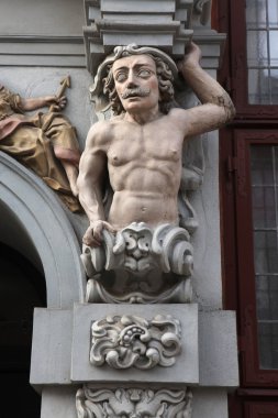 Kas atlas bir Rönesans ev desteklenen