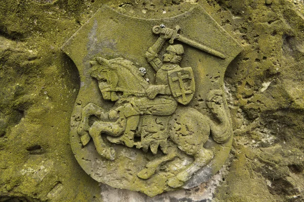 Casacos de armas nacionais bielorrussos — Fotografia de Stock