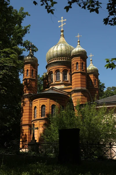 โบสถ์ออร์โธด็อกซ์รัสเซีย — ภาพถ่ายสต็อก