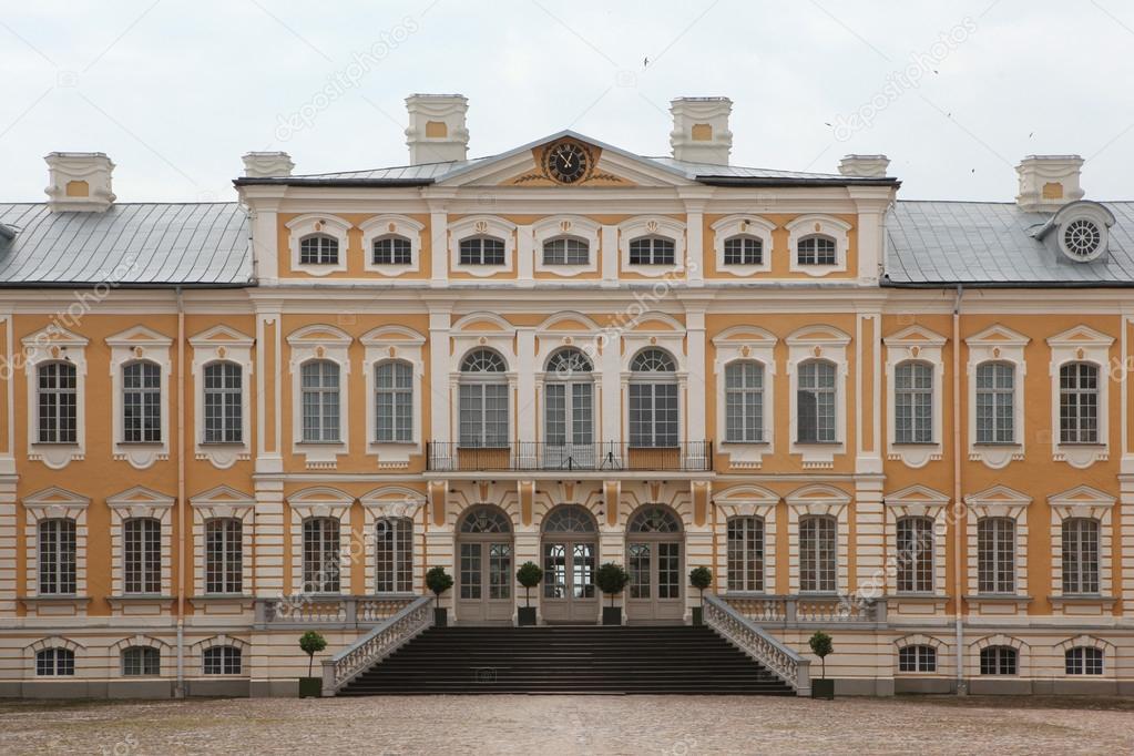 Rundale Palace designed by Bartolomeo Rastrelli