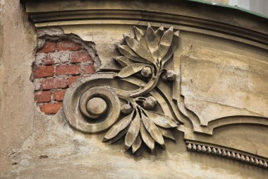 Art Nouveau Alçı Dekorasyon